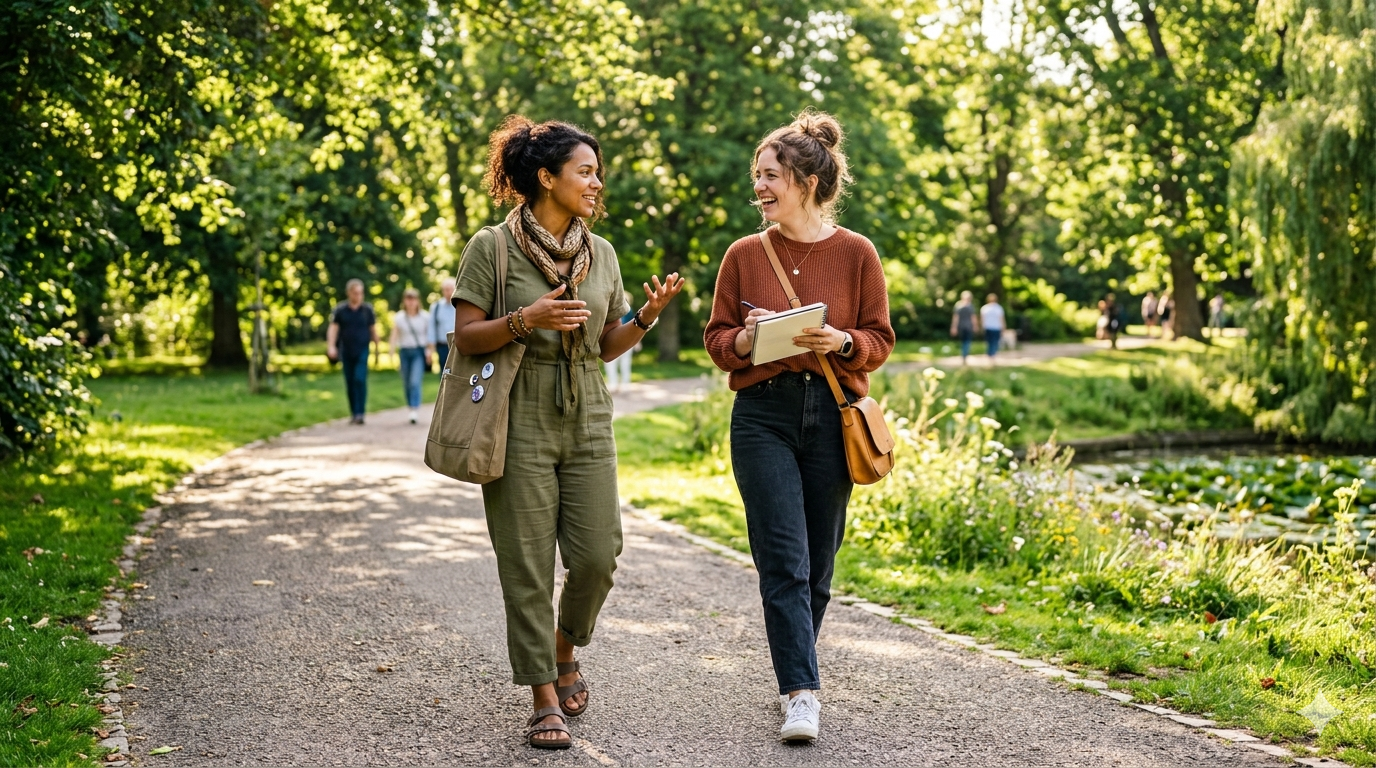Ideen gehen – Walk and Talk für Kreative